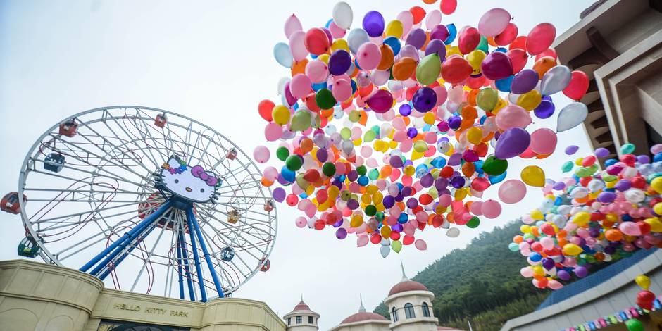 Un parc  d attractions Hello  Kitty  ouvre ses portes en 